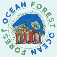 Ocean/Forest T-shirt - Adult Design