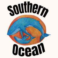 Whales Southern Ocean Tote Bag Design