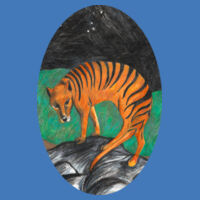 Tiger Oval, Womens hoodie Design