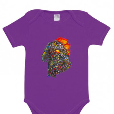 Leaf Cockatoo Baby Grow Suit Thumbnail