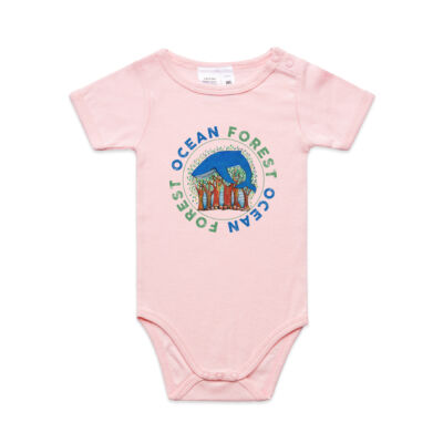 Ocean/Forest Baby Grow Suit Thumbnail