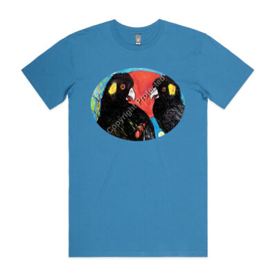 Black Cockatoos T-shirt - Adult Thumbnail