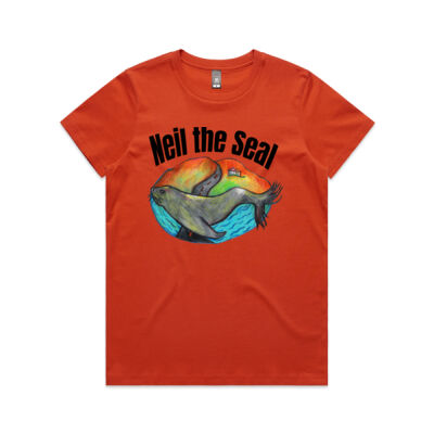 Neil The Seal T-shirt - Adult Thumbnail