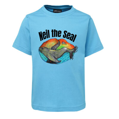Neil The Seal T-shirt - Kids Thumbnail