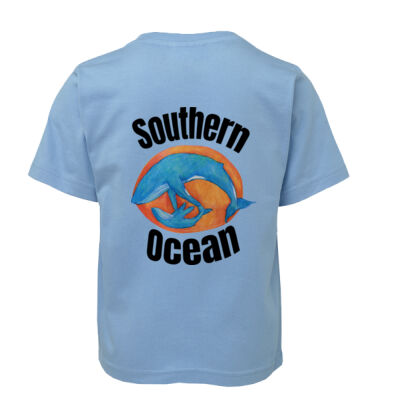 Whales Southern Ocean T-shirt - Kids Thumbnail