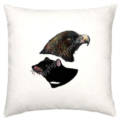 Eagle/Devil Cushion Cover Thumbnail