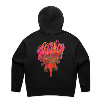 Adult Hoodie Female - Echidna Thumbnail