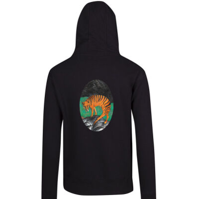 Tiger Oval, Mens Hoodie Thumbnail