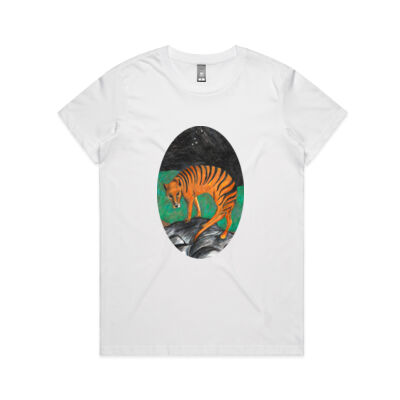 Tiger Oval, Adult T-shirt Thumbnail