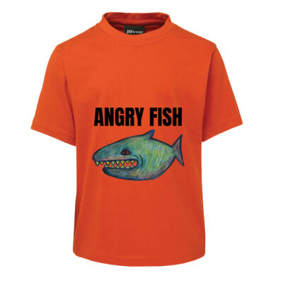 Angry Fish - Kids Tee Thumbnail