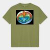 Heavyweight Cotton Unisex Garment Dyed T-Shirt Thumbnail