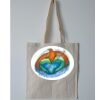 Budget Calico Tote Bag Thumbnail